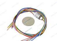 Mini Signal Capsule Slip Ring com o conector elétrico externo do diâmetro 10mm