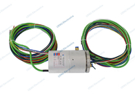 Anéis de deslizamento elétricos integrados de energia de sinal Ethernet 30rpm com uniões rotativas pneumáticas