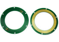 Identificação 20mm Mini Pancake Slip Ring 24VAC do contato do metal precioso para Ferris Wheel