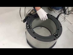 Anel coletor de eixo oco grande com furo de 300 mm.