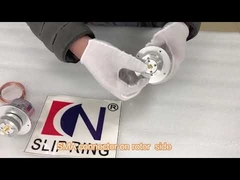 A junta rotativa RF com anel deslizante tem 1 canal de sinal RF.