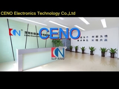 Integre o anel deslizante da fibra ótica, velocidade do funcionamento do anel deslizante 6000 RPM de antena de radar