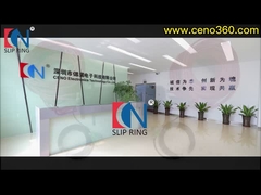 Junta rotativa de fibra óptica de 4 canais com potência integrada e sinal 485