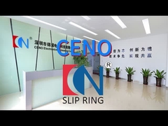 Coletor de anel de deslizamento de panquecas Ethernet de baixa temperatura 100M com IP51 e 300RPM