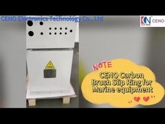 Anel deslizante atual alto IP54 de escova de carbono com cargo obrigatório para Marine Application