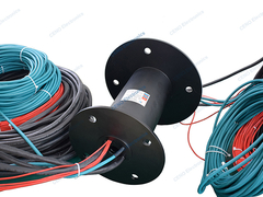 Anel anti-descolagem de baixa temperatura com energia elétrica e sinal Ethernet