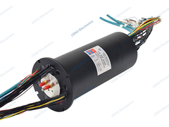 Baixa temperatura integrar energia elétrica Ethernet & RF Rotary união anel de deslizamento