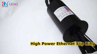 Solução Ethernet de alta potência híbrida de anel deslizante