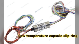 Anel coletor de mini cápsula de baixa temperatura