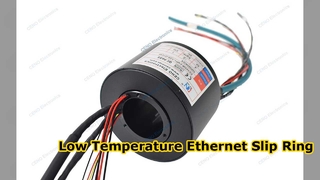 Anel deslizante Ethernet de baixa temperatura com sinal RS422