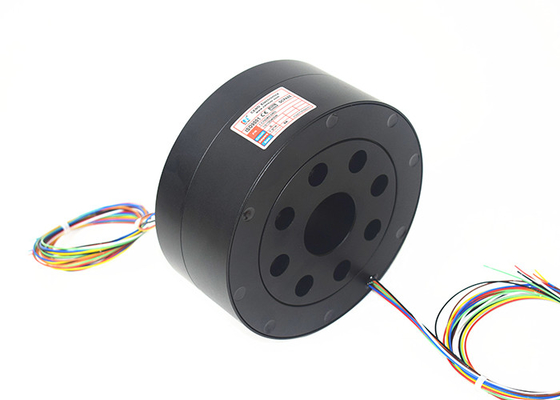 8 anéis sinalizam o baixo ruído elétrico industrial 30mohm IP51 do anel deslizante 300rpm