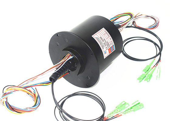 Milímetro do tipo do conector ótico 100rpm do SC/APC da junção giratória da fibra flange