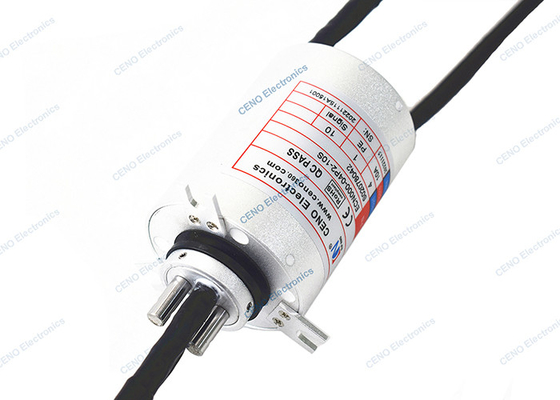 Deslizamento integrado industrial Ring With Encoder Signal And Electric Power