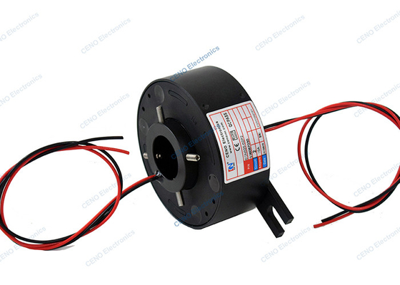 Deslizamento direto Ring With Electrical Rotary Joint do furo da identificação 25mm para o sistema industrial
