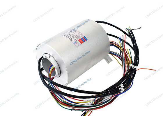 Poder/junção elétrica integrada codificador de Ring With Through Hole Rotary do deslizamento