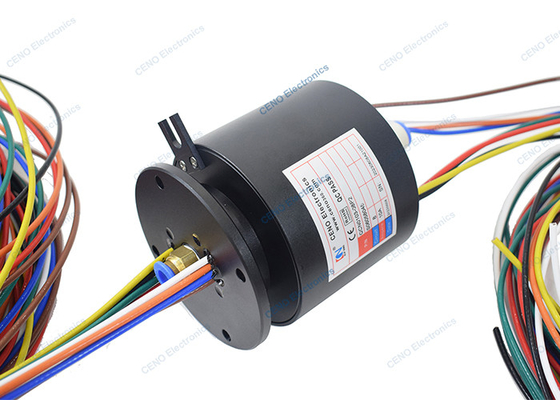 União rotativa pneumática integrada do anel deslizante 250 rpm Energia elétrica combinada e