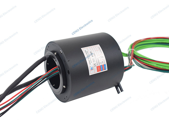 Integração de potência Gigabit Ethernet Slip Ring Personalizado para a Indústria Sistema Automático