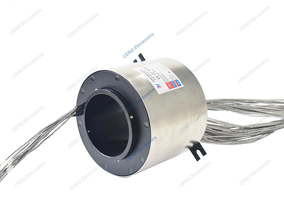 Anéis de deslizamento de sinal de par térmico do tipo K com furo através ID140mm para a indústria