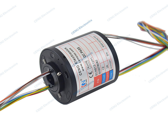 300 RPM 380V Anel de deslizamento de energia elétrica com o tamanho do buraco através 12,7 mm