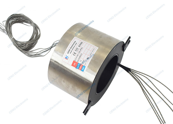 6 Grupo K Anel de deslizamento de sinal de termocouple com diâmetro de 140 mm para indústria