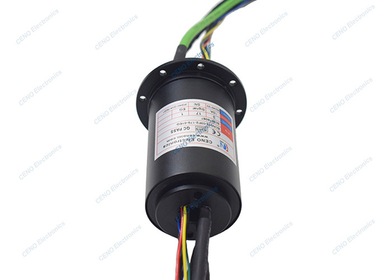 Anel de deslizamento de sinal Ethernet de baixa temperatura 1000M com buraco de 12 mm para a indústria