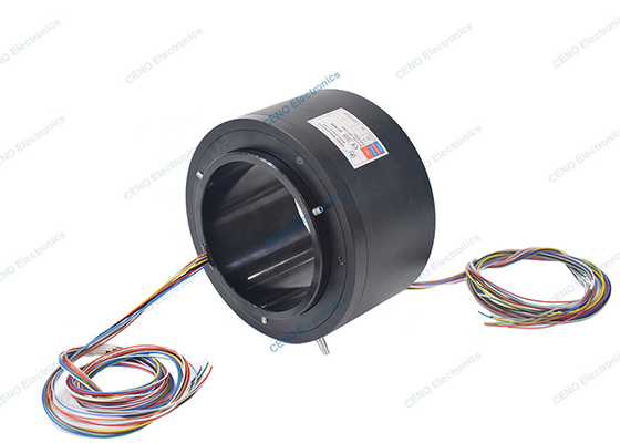 Anel de deslizamento através de um buraco com ID133mm e 12 circuitos 5A para o sistema industrial