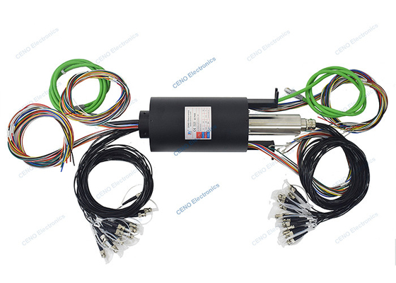 Integrar FORJs Slip Ring com energia elétrica e sinal para robótica ou radar