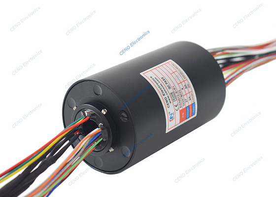 31 Circuitos 2A 5A Elétrico através de buraco anel de deslizamento para automático industrial