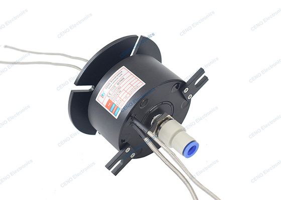 1MPa Ø10mm Tub G1/4'' Pneumática união rotativa integrada com sinal de par térmico