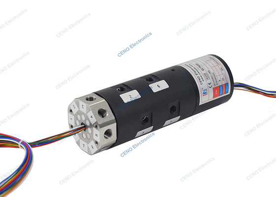 8 canais integrar união rotativa pneumática com 6m G1/8 
