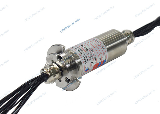 16 canais SM MM Fibra óptica articulação rotativa com FORJs Anel de deslizamento para antena
