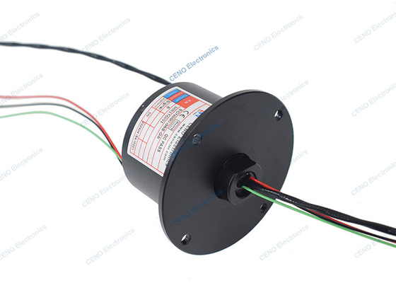 Anel de deslizamento de alta velocidade com 3000 rpm e sinal CAN Bus em baixa temperatura
