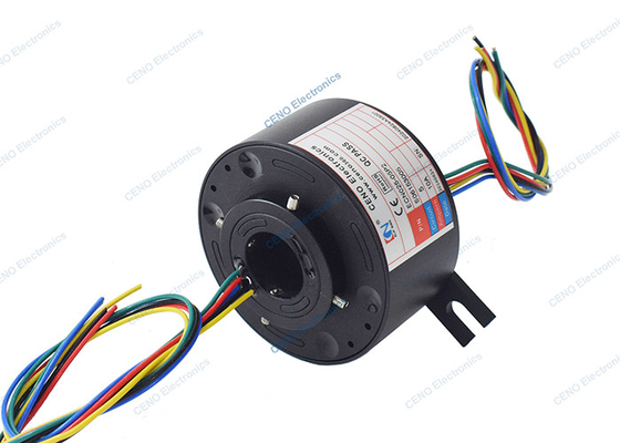 0-300rpm através de um anel de deslizamento de buraco com furo interno 25,4 mm para sistema industrial