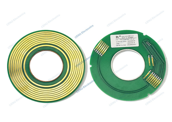 Anel de deslizamento de panquecas com PCB USB2.0 e conector elétrico para indústria LED