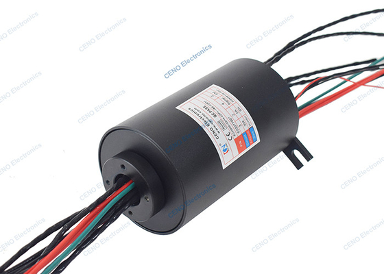 Conector elétrico rotativo para a indústria