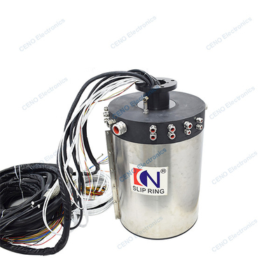 Anel de deslizamento de escova de carbono de alta temperatura com IP65 para equipamentos de campo petrolífero