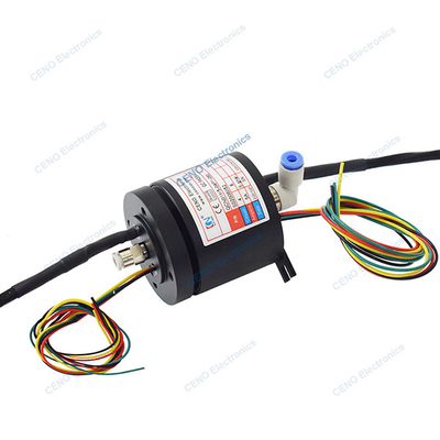 Integrar união pneumática rotativa combinar giratório condutor com sinal de codificador