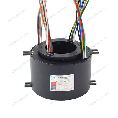Anel de deslizamento de eixo oco com diâmetro interno de 80 mm para braços robóticos ou robóticos