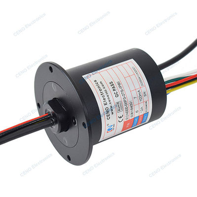 Anel de deslizamento à prova d'água com IP66 e sinal de energia elétrica para sistema automático