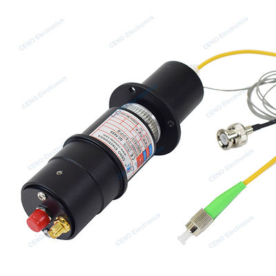 Integrar sinal e FORJs anel de deslizamento com alta velocidade de fibra óptica rotativa conjunto