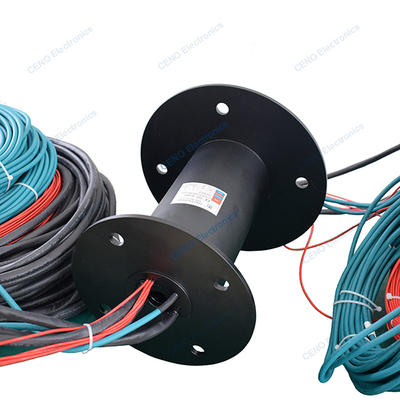 Anel anti-descolagem de baixa temperatura com energia elétrica e sinal Ethernet