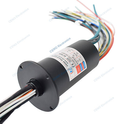 Ethernet Slip Ring combina energia elétrica e sinal RS422 para braço robótico