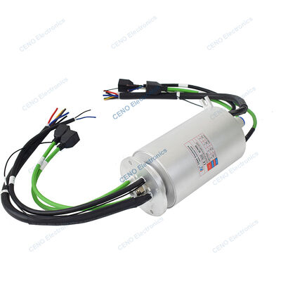 Integrar Sinal Ethernet e União Rotativa Pneumática para Sistema Industrial