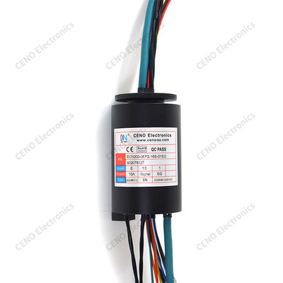 Ethernet Slip Ring with Hard Anodized Housing for Long-Run Stability