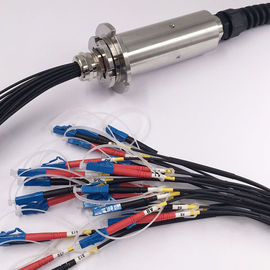 Multi - canalize a velocidade ótica do comprimento de onda 300rpm da junção giratória IP54 38mm da fibra
