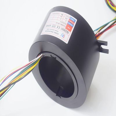 Com o projeto de Ring Rotary Joint For Military do deslizamento do furo 80mm