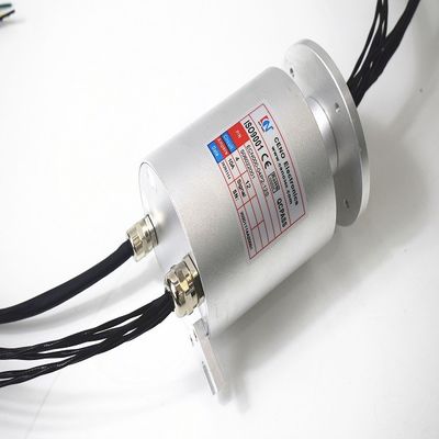 União giratória 380VAC 40rpm do eixo cego através do anel deslizante do furo