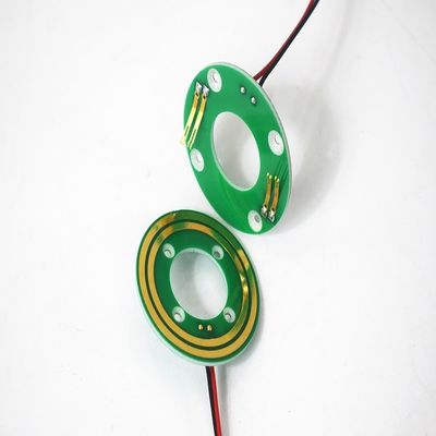 Metal precioso dos contatos da identificação 20mm Mini Slip Ring 24VAC para Ferris Wheel