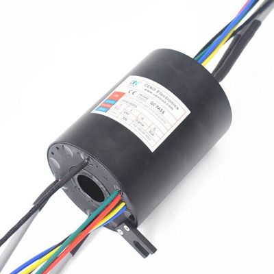 Material do contato do metal precioso de IP51 1000M Ethernet Rotary Joint 300 RPM