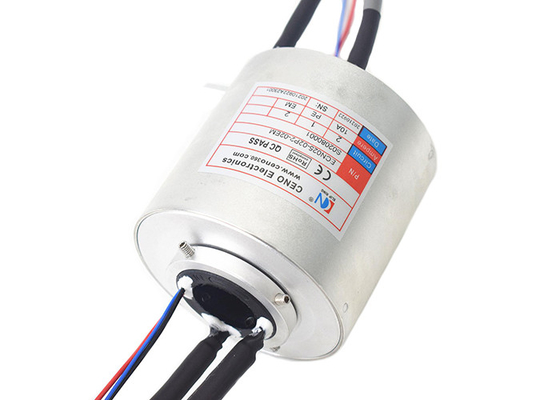 material do contato do metal precioso do ruído de Electricle dos anéis coletores dos ethernet 100Mbps baixo